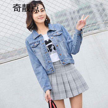 百搭小身材，牛仔外套穿出高街范