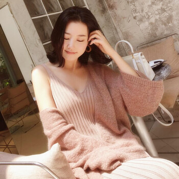 寬松針織衫，微胖妹子的夏日福音