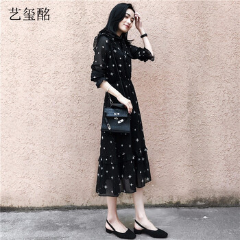 藝璽酩（YIXIMING）  口袋 連衣裙