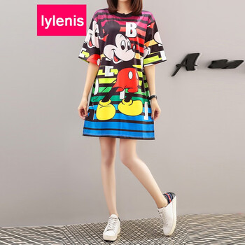 LyLenis 印花，立體裝飾 短袖 T恤 女 圓領(lǐng)