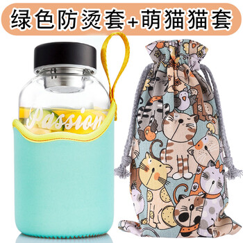 創(chuàng)意玻璃水杯，喝出幸福感