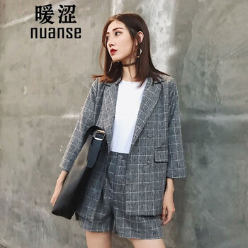 暖澀（nuanse）小西裝長(zhǎng)袖