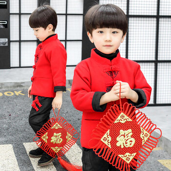 唐裝,唐裝,怎么樣,新年,新年,男童,男童