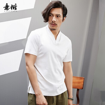 意樹（EYENSREE） 短袖 男士T恤 本白色 