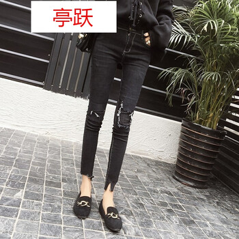 寬松修身牛仔褲，微胖女生的福音