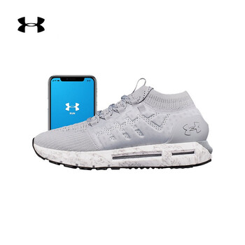 安德瑪（UNDERARMOUR）跑步鞋灰色101 