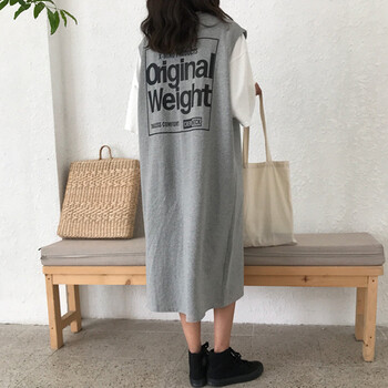 百搭款T恤背心裙