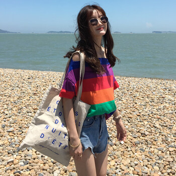 百搭小條紋，微胖妹子的福音