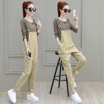 寬松修身套裝，微胖妹子的好幫手