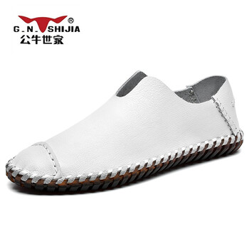 公牛世家（G.N.SHI JIA）男士米白 
