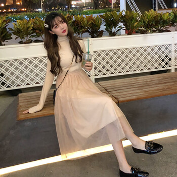 時(shí)尚小仙女連衣裙，讓你美美噠！