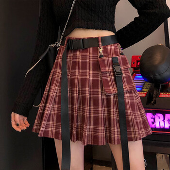 復(fù)古百褶裙，打造元?dú)馍倥? title=