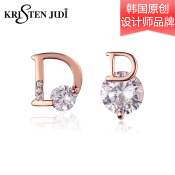 KRISTEN JUDI耳釘s925銀針/合金/鍍金