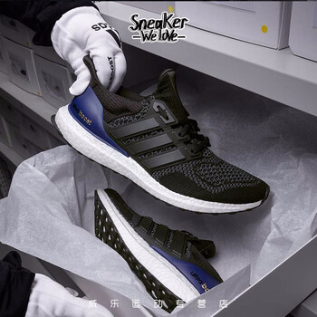 阿迪達(dá)斯（Adidas）跑步鞋黑色G28319 