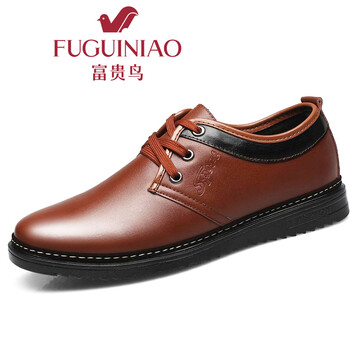 富貴鳥（FUGUINIAO）男士D2203棕色 38