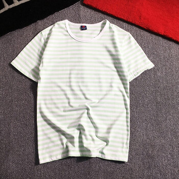 訊號 短袖 男士T恤 綠色 