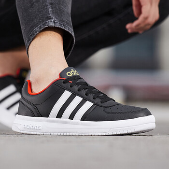 阿迪達(dá)斯（Adidas）板鞋EE3827黑+白/19春季熱賣 