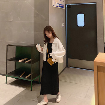 時(shí)尚短款連衣裙，打造優(yōu)雅氣質(zhì)范