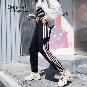 晗韻洛 低腰 靴褲 女 長(zhǎng)褲 休閑褲