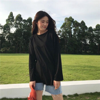 簡約長袖襯衫，微胖妹子的好幫手