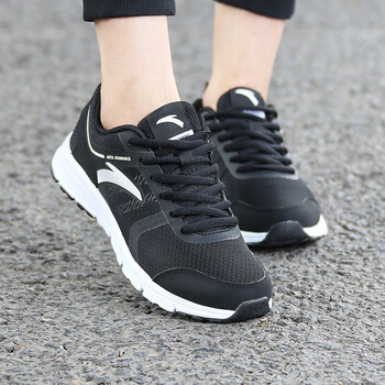 安踏（ANTA）跑步鞋(女款)黑/安踏白-5 39