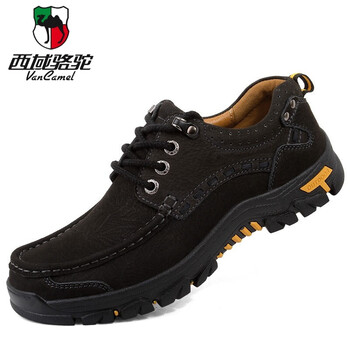 西域駱駝（VANCAMEL）男士黑色系帶 47，38