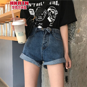 薄款休閑牛仔褲，微胖妹子的福音
