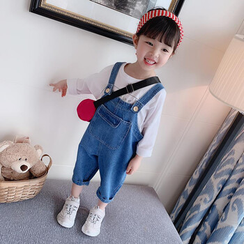 品牌冬季嬰幼兒背帶褲
