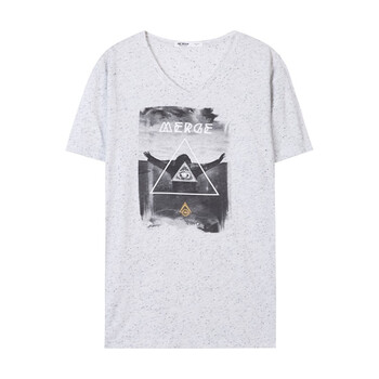 4M 長(cháng)袖 男士T恤 白黑色組 