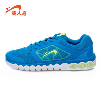貴人鳥(niǎo)跑步鞋陶瓷藍/熒光綠/白色  40，41，42，43