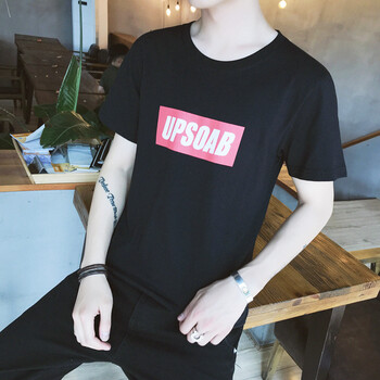 尊尚鳥(niǎo)（ZunshangniaO） 短袖 男士T恤 黑色T23(UPSOAB) 