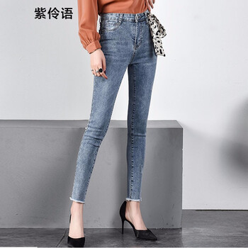 時(shí)尚高腰九分褲，微胖女生的福音