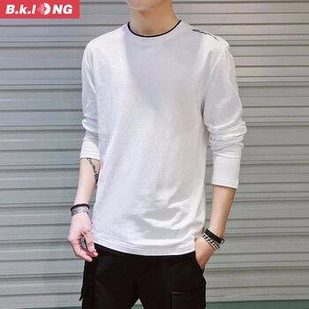 巴克龍（bakelong） 長袖 男士T恤 DS330白色 