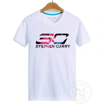 珂梵圖（Kefantu） 短袖 男士T恤 庫里30白色 