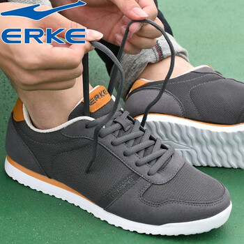 鴻星爾克（ERKE）跑步鞋碳灰 43