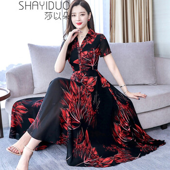 莎以朵（SHAYIDUO）  不規(guī)則 連衣裙