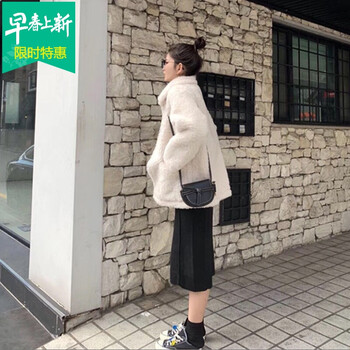 圈圈羊短款長袖外套