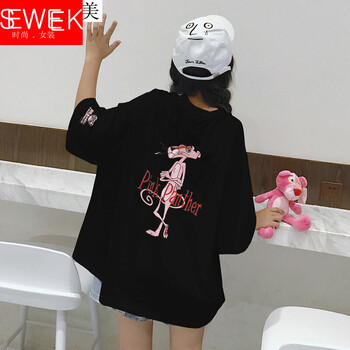 SEWEEK 3D，印花 短袖 T恤 女 圓領(lǐng)