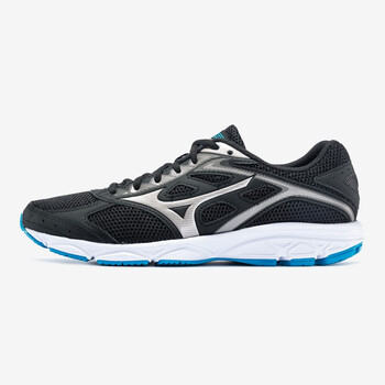美津濃（MIZUNO）跑步鞋黑/淺灰 