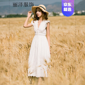 喇叭袖連衣裙，打造浪漫女人味