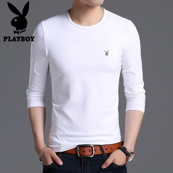 playboy 短袖 男士T恤 白色長(zhǎng)袖1501 