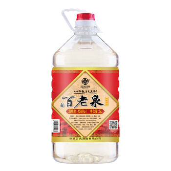 百老泉（BAILAOQUAN）45%Vol.750ml及以上，5L 濃香型，濃香