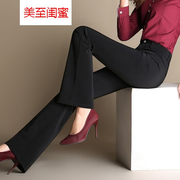 時(shí)尚高腰闊腿褲，微胖女生的福音
