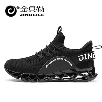 金貝勒（JINBEILE）跑步鞋黑色 44，39，40，41，42，43