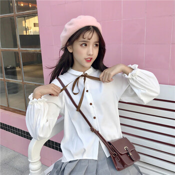 冬季燈芯絨襯衫女