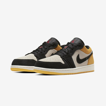 耐克（NIKE）籃球鞋低幫黑黃腳趾553558-127 