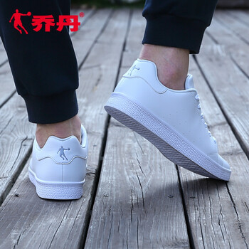 喬丹板鞋白色/紅銅/水洗藍(lán) 情侶款2 