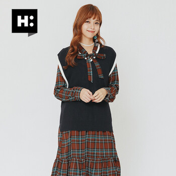 H:CONNECT針織衫無(wú)袖