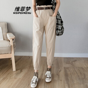 元素,工裝,女褲,新款,流行,趨勢,小腳,樣式