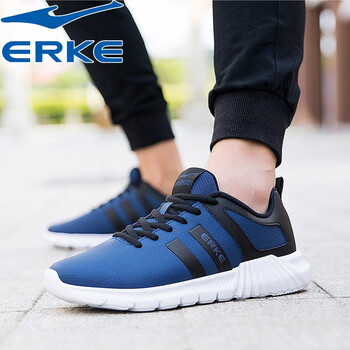 鴻星爾克（ERKE）跑步鞋3103墨水藍  